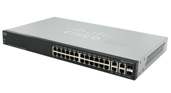 Cisco SF300-24P 24-Port Managed Switch (Full PoE) – Shop4Tele