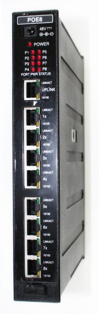 LG ERICSSON IPECS LIK-300 POE8 8-Port PSTN Module with AC Power Supply 